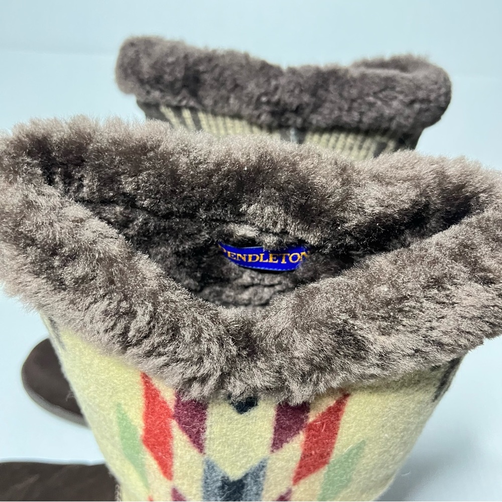 Pendleton Aztec Knit Boots - Picture 6 of 14